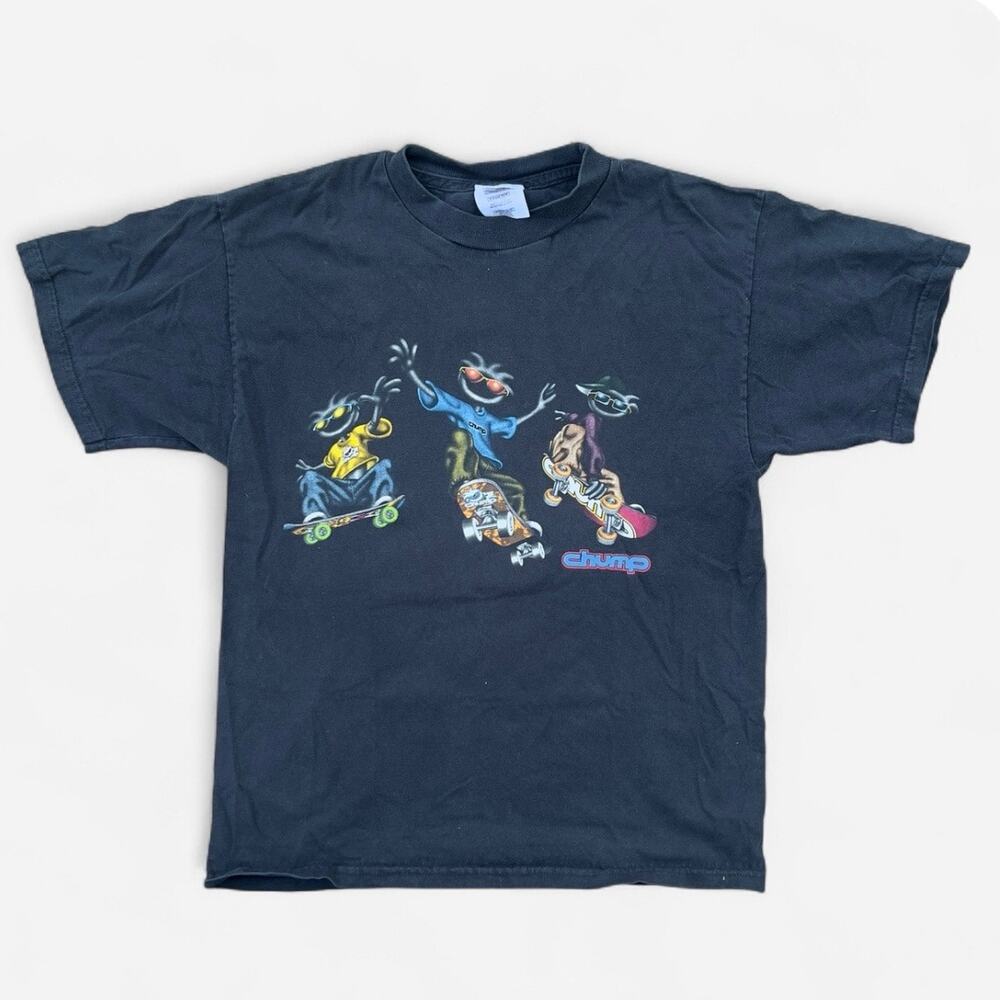 TNT Vintage Y2K Chump Skateboarding Baby Tee